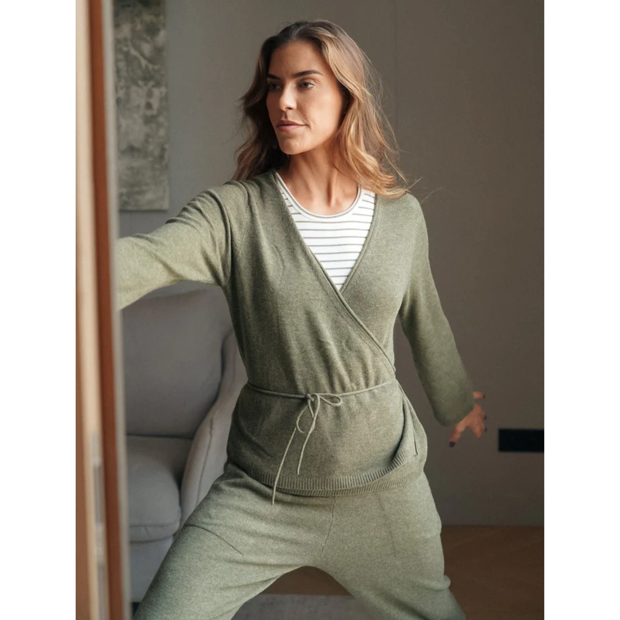 Blue Sportswear Strickhose "Dawson Wool Knit Pants"