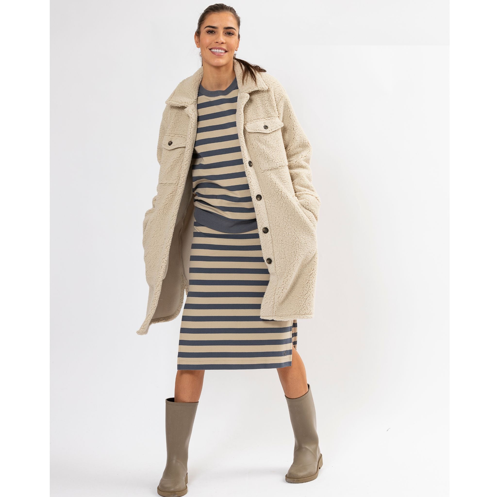 Blue Sportswear Teddyfleece Jacke "Lorraine"