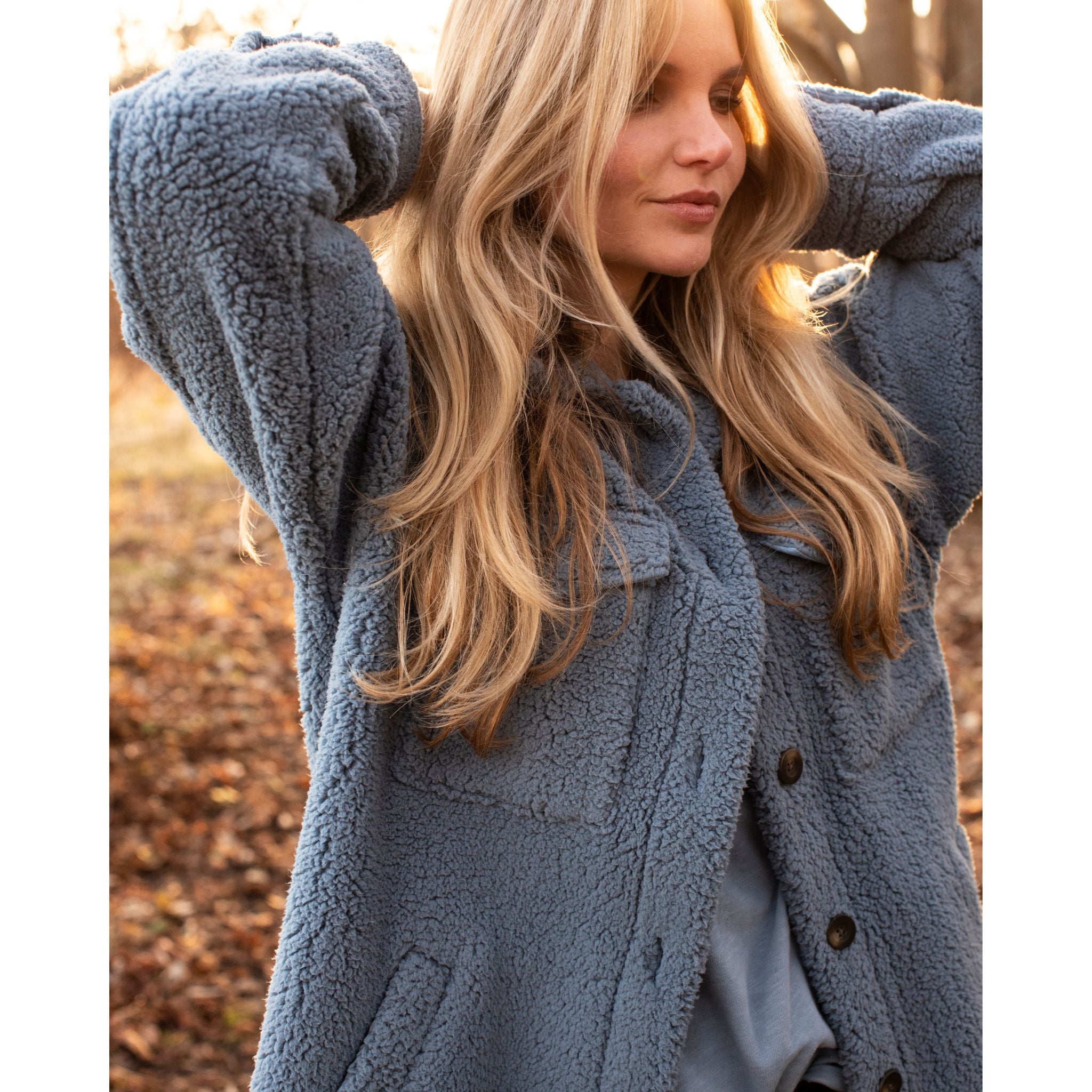 Blue Sportswear Teddyfleece Jacke "Lorraine"