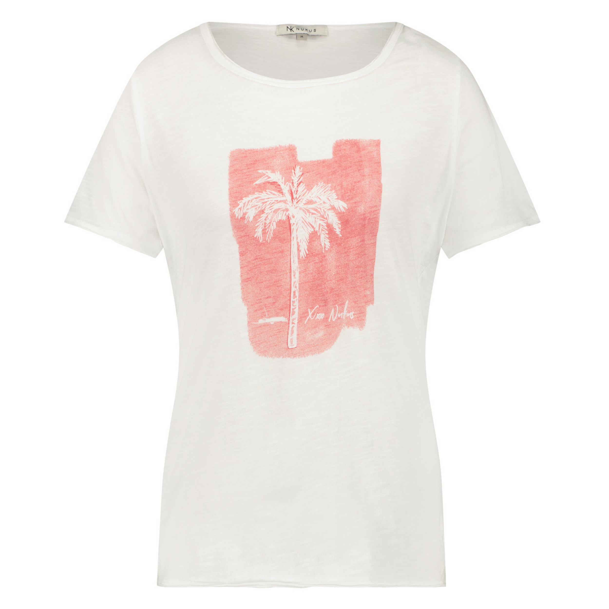 NUKUS T-Shirt "Palm Coral"