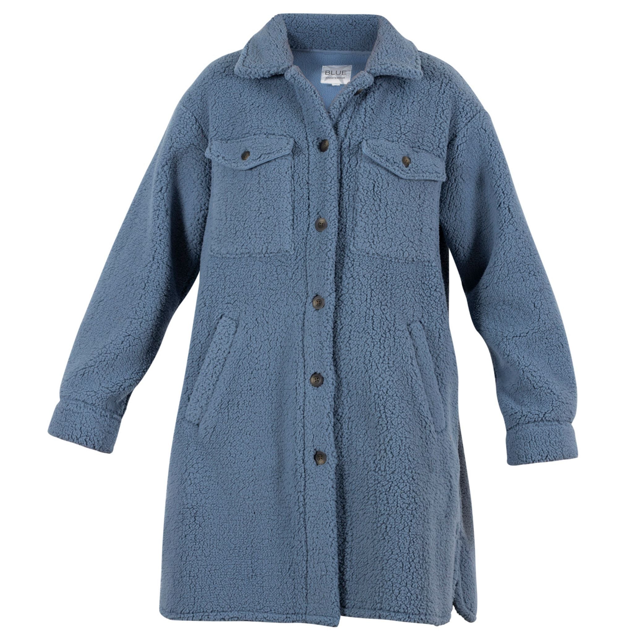 Blue Sportswear Teddyfleece Jacke "Lorraine"
