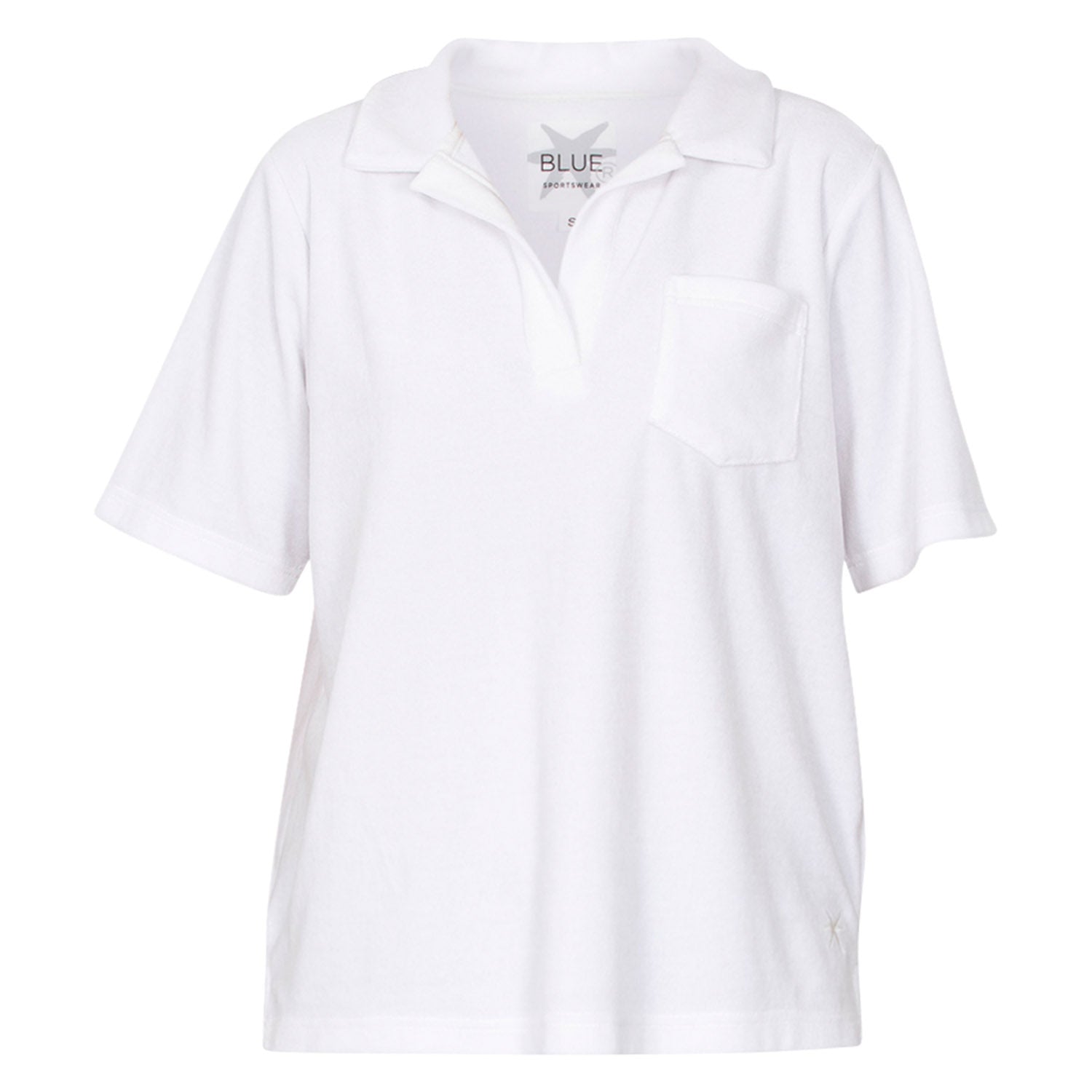 Blue Sportswear Samt Poloshirt "Portofino Velvet Polo Tee"